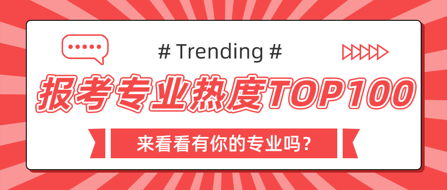 2022高考热度TOP100专业出炉!这个专业连续3年爆火！